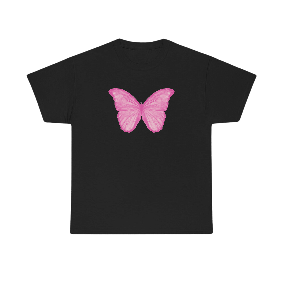 Pink Butterfly Classic Tee